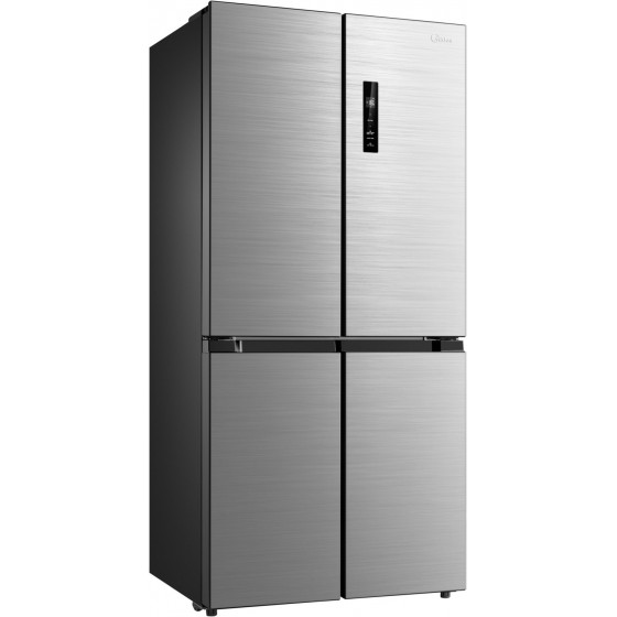 Midea MDRF632FIE46 Ψυγείο Ντουλάπα No Frost Υ177,5xΠ83,3xB65,3 Inox