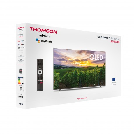 Thomson 75QA2S13 Smart Τηλεόραση 75" 4K UHD QLED  HDR (2023)