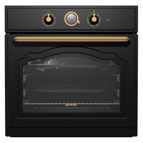 Gorenje BOS67372CLB + EC642CLB Αυτόνομο Σετ Εντοιχισμού Black 