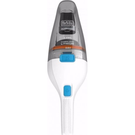 Black & Decker NVC115JL-QW Επαναφορτιζόμενο Σκουπάκι Χειρός 3.6V Λευκό  