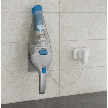 Black & Decker Dustbuster NVC215WA-QW Επαναφορτιζόμενο Σκουπάκι Χειρός 7.2V Γκρι