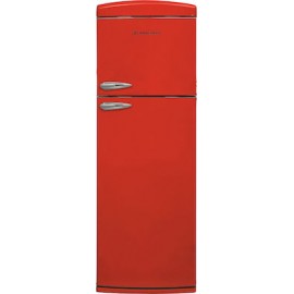Morris MRS-31310R Retro Ψυγείο Δίπορτο 310lt Total NoFrost Υ175.2xΠ60.5xΒ68.1εκ. Κόκκινο