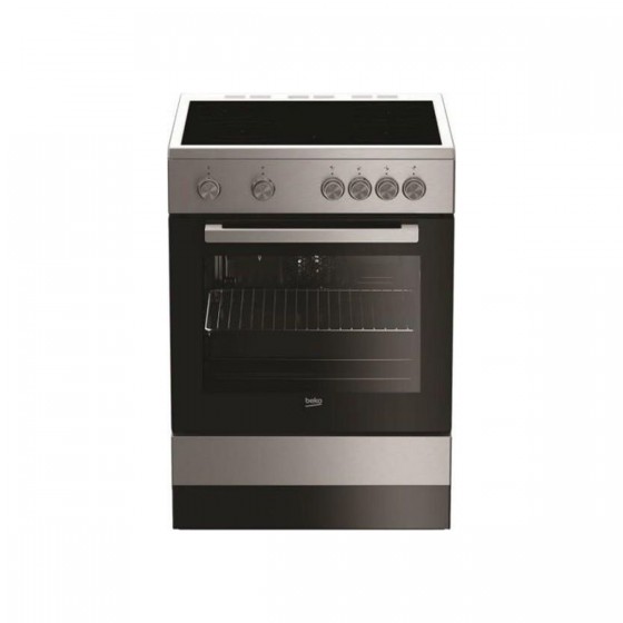 Beko FSM 67010 GX Κουζίνα 66lt με Κεραμικές Εστίες Π60εκ. Inox