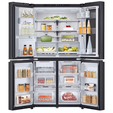 LG GMG960EVEE Ψυγείο Ντουλάπα 638lt NoFrost Υ179.2xΠ91.4xΒ72.9εκ. Μαύρο