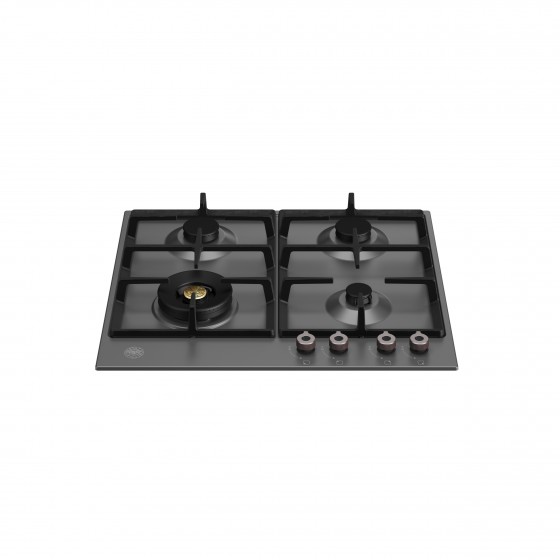 Bertazzoni P60 4L PRO NE  Εστία Αερίου Επισμαλτωμένη