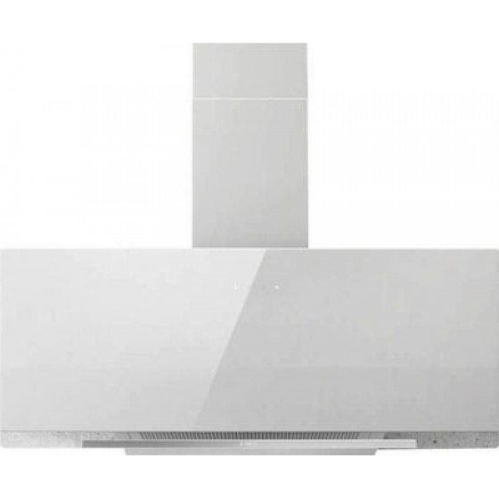 Elica Aplomb WH/A/90 Απορροφητήρας Καμινάδα 90cm Λευκός