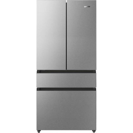 Gorenje NRM8181UX Ψυγείο Ντουλάπα 480lt NoFrost Inox (031005701) με 4ετή Εγγύηση