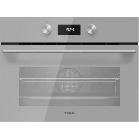 Teka HLC 8400 Φούρνος άνω Πάγκου 44lt χωρίς Εστίες Π59.5εκ. Steam Grey Glass