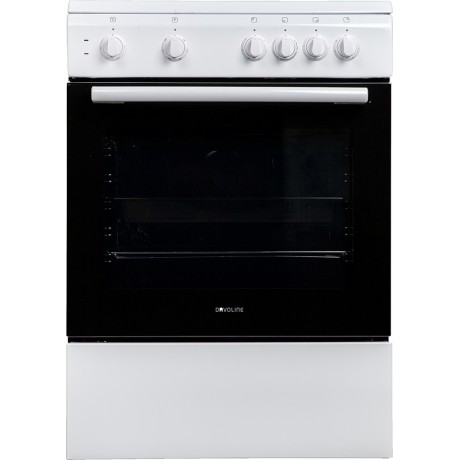 Davoline DAE 600 W Κουζίνα Εμαγιέ 72lt με Αέρα Π60εκ. Λευκή 801220712