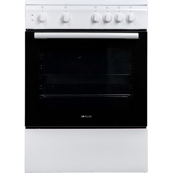 Davoline DAE 600 W Κουζίνα Εμαγιέ 72lt με Αέρα Π60εκ. Λευκή 801220712