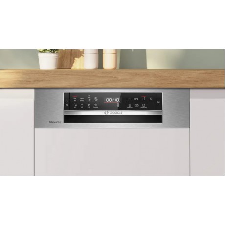 BOSCH  SPI6EMS21E Εντοιχιζόμενο Πλυντήριο Πιάτων 45cm Inox