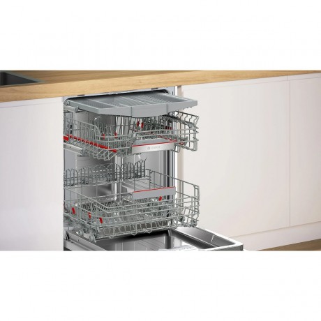 Bosch SMD6ECX12E Πλήρως Εντοιχιζόμενο Πλυντήριο Πιάτων με Wi-Fi για 14 Σερβίτσια Π59.8xY81.5εκ.