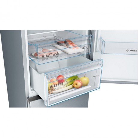 Bosch KGN39VIDB Ψυγειοκαταψύκτης 368lt Total NoFrost Υ203xΠ60xΒ66cm Brushed Steel Bosch KGN39VIDB Ψυγειοκαταψύκτης 368lt Total NoFrost Υ203xΠ60xΒ66cm Brushed Steel