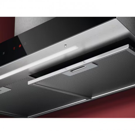 AEG GB67D61HL Καμινάδα Inox Απορροφητήρας 60cm Μαύρο/Inox A