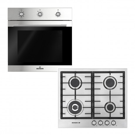 MONDIN FM61SE07MX + FB604VTGLX ΣΕΤ ΦΟΥΡΝΟΣ ΗΛΕΚΤΡΙΚΟΣ+ΕΣΤΙΑ ΑΕΡΙΟΥ INOX MONDIN FM61SE07MX + FB604VTGLX ΣΕΤ ΦΟΥΡΝΟΣ ΗΛΕΚΤΡΙΚΟΣ+ΕΣΤΙΑ ΑΕΡΙΟΥ INOX