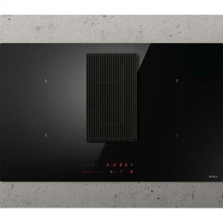 Elica Nikolatesla Prime BL/A/83 PRF0182325 Επαγωγικές Εστίες Αυτόνομες με Ενσωματωμένο Απορροφητήρα  83x51.5cm