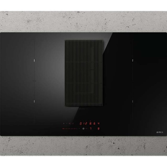 Elica Nikolatesla Prime BL/A/83 PRF0182325 Επαγωγικές Εστίες Αυτόνομες με Ενσωματωμένο Απορροφητήρα  83x51.5cm