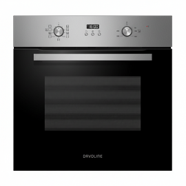 Davoline STAR BI O 0875 IX Inox 75lt Εντοιχιζόμενος Φούρνος