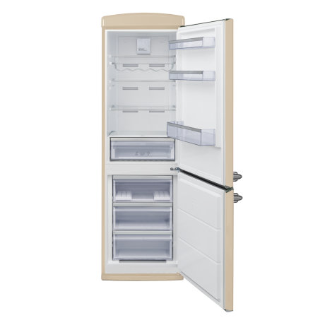  MONDIN MFC6DC RETRO CLASSIC CREMA ΨΥΓΕΙΟΚΑΤΑΨΥΚΤΗΣ 190x61εκ. No Frost ΧΕΡΟΥΛΙΑ ΑΡΙΣΤΕΡΑ