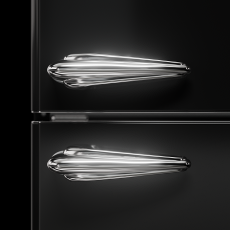 MONDIN MFC6DN RETRO CLASSIC NERO ΨΥΓΕΙΟΚΑΤΑΨΥΚΤΗΣ No Frost 190x61εκ.ΧΕΡΟΥΛΙΑ ΑΡΙΣΤΕΡΑ