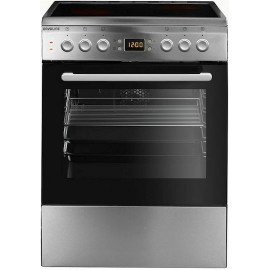 Davoline DAC 800 IX Κουζίνα 72lt με Κεραμικές Εστίες Π60εκ. Inox