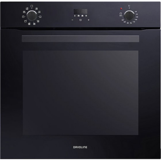 Davoline BBO 7210 Black Εντοιχιζόμενος Φούρνος 72lt 801012009