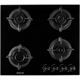 Davoline GGDS 401 BL Εστία Υγραερίου Αυτόνομη Μαύρη 