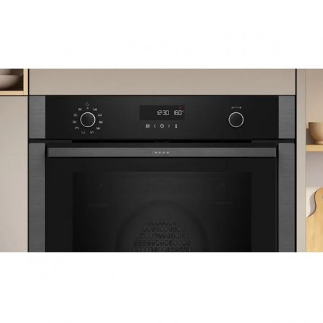NEFF B5ACH7AG3 60 x 60 cm Graphite-Grey Εντοιχιζόμενος φούρνος Άνω Πάγκου NEFF B5ACH7AG3 60 x 60 cm Graphite-Grey Εντοιχιζόμενος φούρνος Άνω Πάγκου