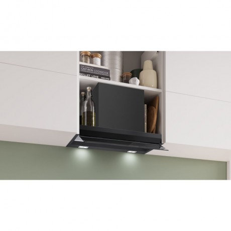 BOSCH DBB67DP60 Box 60 cm Matt black Εντοιχιζόμενος απορροφητήρας