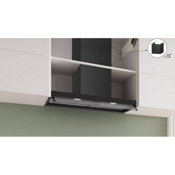 BOSCH DBB95CC60 90cm Matt black Εντοιχιζόμενος Απορροφητήρας Box
