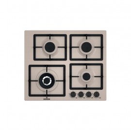 MONDIN FQ604VTGLAV Μπεζ 59cm Εστία Αερίου