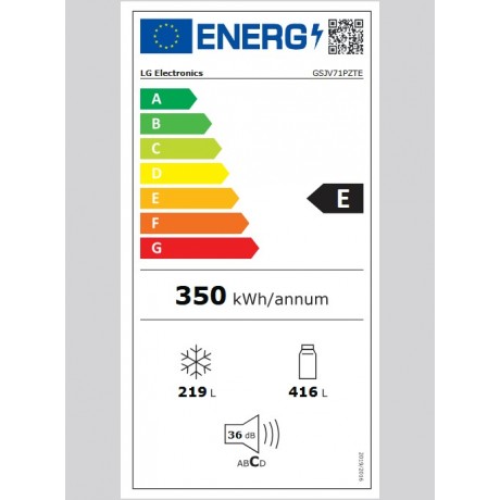 LG GSJV71PZTE Total No Frost Κάθετης Διάταξης Ντουλάπα LG GSJV71PZTE Total No Frost Κάθετης Διάταξης Ντουλάπα
