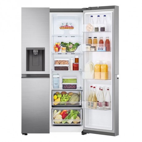LG GSLV51PZXE Ψυγείο Ντουλάπα 635lt Full No Frost Inox