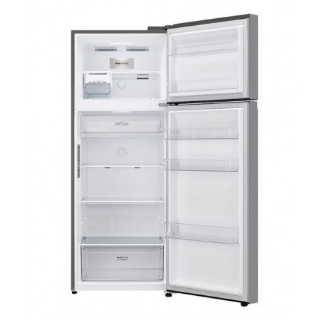 LG GTBV44PYFKD Δίπορτο Ψυγείο 461lt No Frost Inox