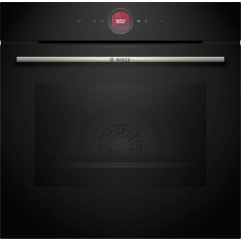 BOSCH HBG7721B1 60 x 60 cm Μαύρο Άνω Πάγκου 71lt με Πυρόλυση 59.4cm Εντοιχιζόμενος φούρνος