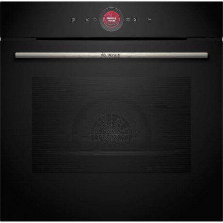 BOSCH HBG7721B1 60 x 60 cm Μαύρο Άνω Πάγκου 71lt με Πυρόλυση 59.4cm Εντοιχιζόμενος φούρνος