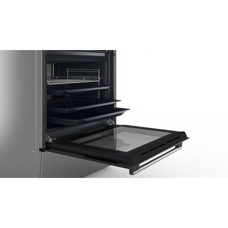BOSCH HKS59E150U Ελεύθερη κουζίνα με κεραμικές εστίες Inox 60cm