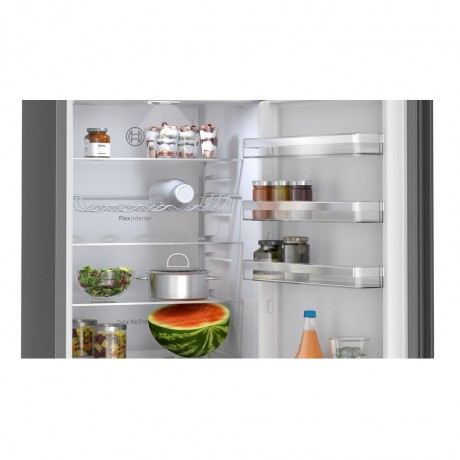 BOSCH KGN39OCAF Ελεύθερος ψυγειοκαταψύκτης 203 x 60 cm Anthracite Steel, Green Collection, Total No Frost BOSCH KGN39OCAF Ελεύθερος ψυγειοκαταψύκτης 203 x 60 cm Anthracite Steel, Green Collection, Total No Frost