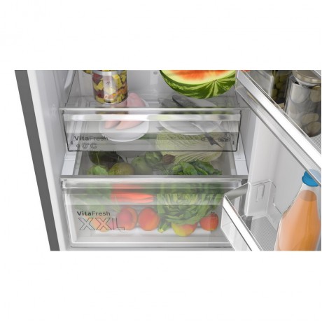 BOSCH KGN39OCAF Ελεύθερος ψυγειοκαταψύκτης 203 x 60 cm Anthracite Steel, Green Collection, Total No Frost BOSCH KGN39OCAF Ελεύθερος ψυγειοκαταψύκτης 203 x 60 cm Anthracite Steel, Green Collection, Total No Frost