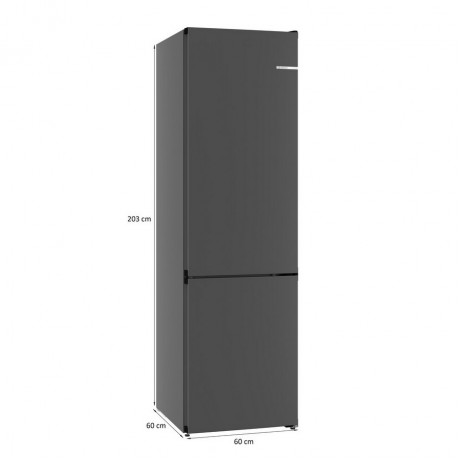 BOSCH KGN39OCAF Ελεύθερος ψυγειοκαταψύκτης 203 x 60 cm Anthracite Steel, Green Collection, Total No Frost BOSCH KGN39OCAF Ελεύθερος ψυγειοκαταψύκτης 203 x 60 cm Anthracite Steel, Green Collection, Total No Frost