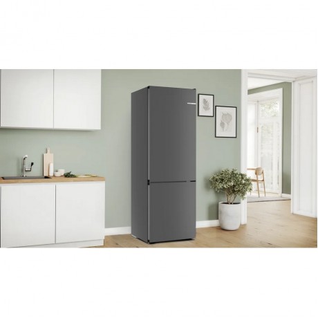 BOSCH KGN49OCAF Ελεύθερος ψυγειοκαταψύκτης 203 x 70 cm 440lt Full No Frost INOX BOSCH KGN49OCAF Ελεύθερος ψυγειοκαταψύκτης 203 x 70 cm 440lt Full No Frost INOX