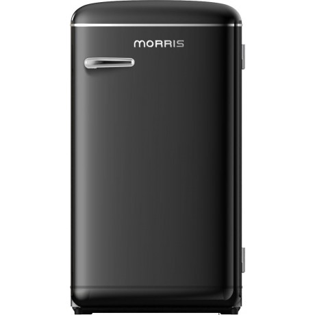 MORRIS MRS-21093B RETRO SERIES 93lt Μαύρο Μονόπορτο Ψυγείο