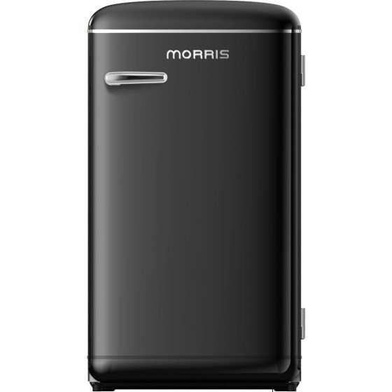 MORRIS MRS-21093B RETRO SERIES 93lt Μαύρο Μονόπορτο Ψυγείο