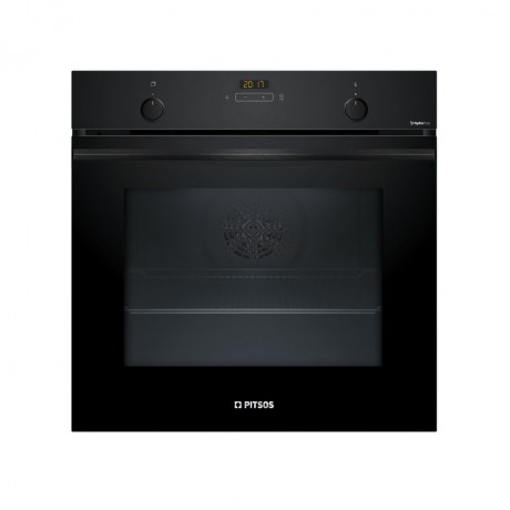 PITSOS PH33M41B4 Εντοιχιζόμενος φούρνος 60 x 60 cm Μαύρο Άνω Πάγκου 71lt PITSOS PH33M41B4 Εντοιχιζόμενος φούρνος 60 x 60 cm Μαύρο Άνω Πάγκου 71lt