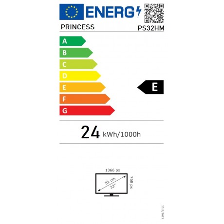 PRINCESS PS32HM Τηλεόραση 32" Smart HD LED PRINCESS PS32HM Τηλεόραση 32" Smart HD LED