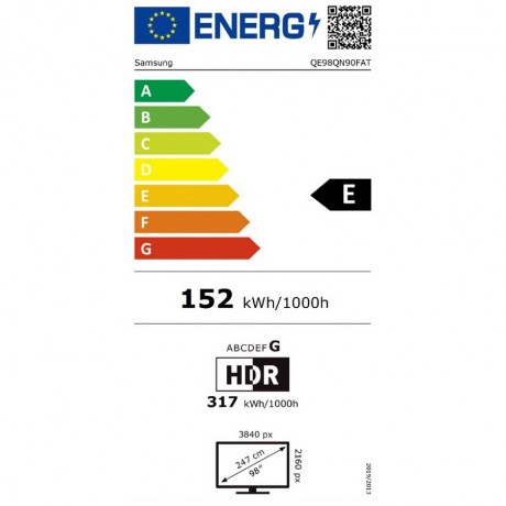 SAMSUNG QE98QN90FATXXH 98" Τηλεόραση Neo QLED Vision AI Smart TV SAMSUNG QE98QN90FATXXH 98" Τηλεόραση Neo QLED Vision AI Smart TV