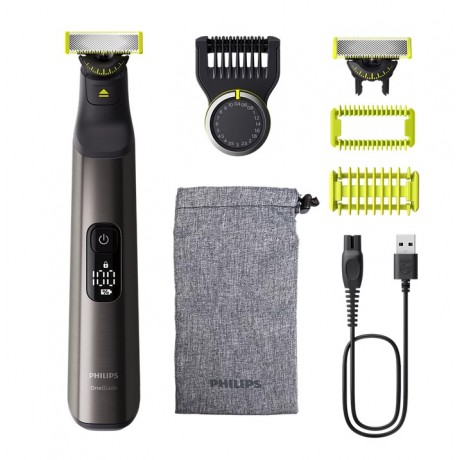PHILIPS QP6552/15 Ξυριστική Μηχανή OneBlade Pro 360 Πρόσωπο + Σώμα PHILIPS QP6552/15 Ξυριστική Μηχανή OneBlade Pro 360 Πρόσωπο + Σώμα