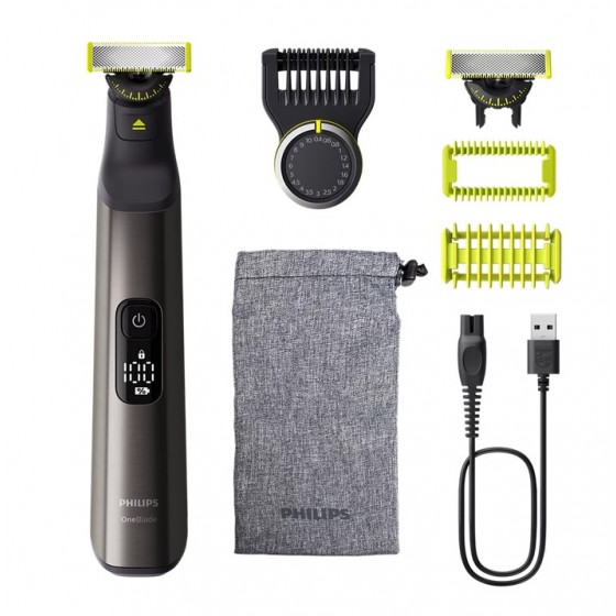 PHILIPS QP6552/15 Ξυριστική Μηχανή OneBlade Pro 360 Πρόσωπο + Σώμα PHILIPS QP6552/15 Ξυριστική Μηχανή OneBlade Pro 360 Πρόσωπο + Σώμα