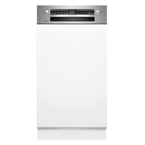 BOSCH SPI4EMS17E Εντοιχιζόμενο πλυντήριο πιάτων με εμφανή μετόπη 45 cm με Wi-Fi