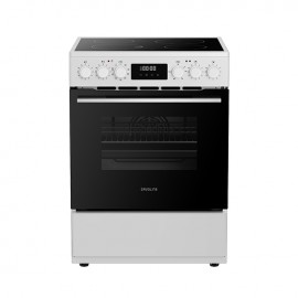 DAVOLINE CMFW1100WH Κουζίνα Ελεύθερη 70lt με Κεραμικές Εστίες 60cm